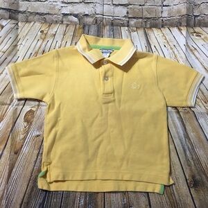 Hartstrings Yellow White Polo Shirt